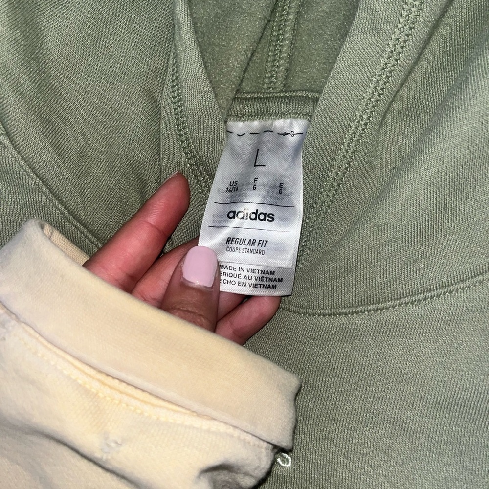 Adidas Green Hoodie - Picture 5 of 5